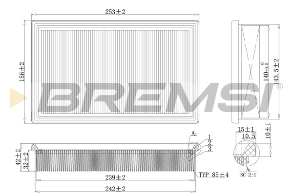 FA2140 Bremsi