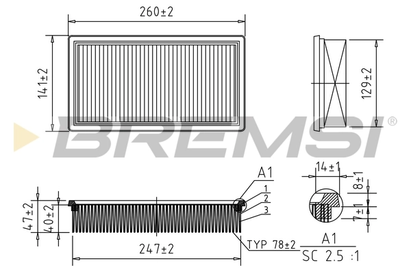 FA1622 Bremsi