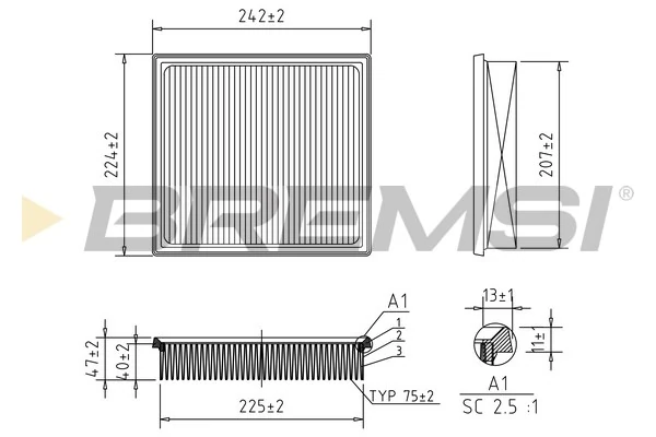 FA2581 Bremsi