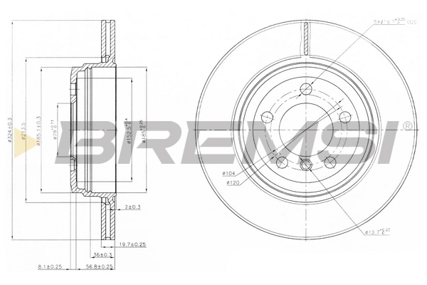 CD7244V Bremsi