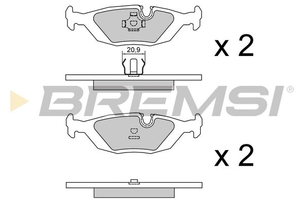 BP2456 Bremsi