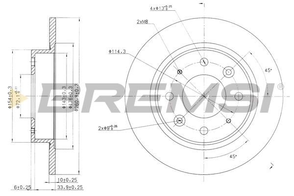 CD7395S Bremsi