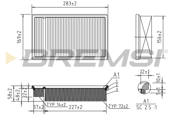 FA1704 Bremsi