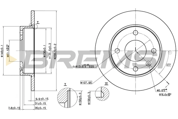 CD6208S Bremsi