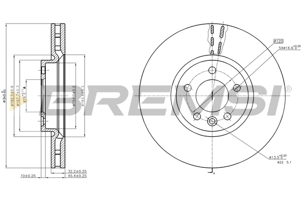 CD8182V Bremsi
