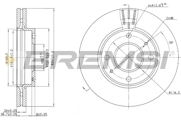 CD7270V Bremsi
