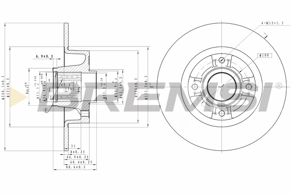 CD7571S Bremsi