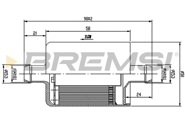 71753999 Fiat/Alfa/Lancia Filtro de combustível