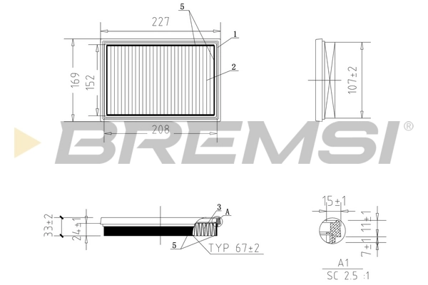 FA1058 Bremsi