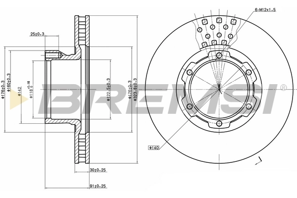 CD6632V Bremsi