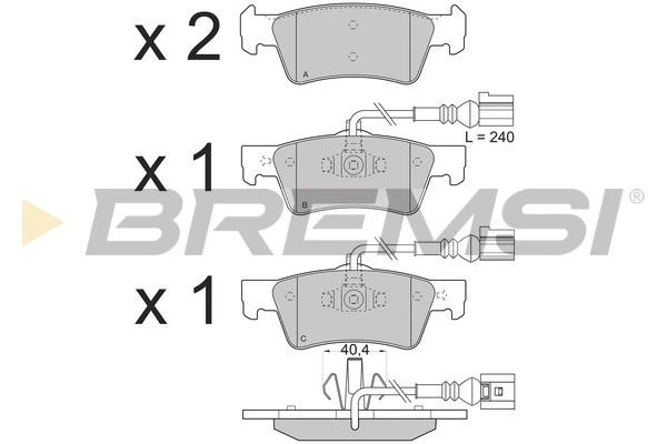 BP3282 Bremsi