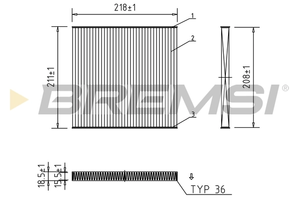 FC1328 Bremsi