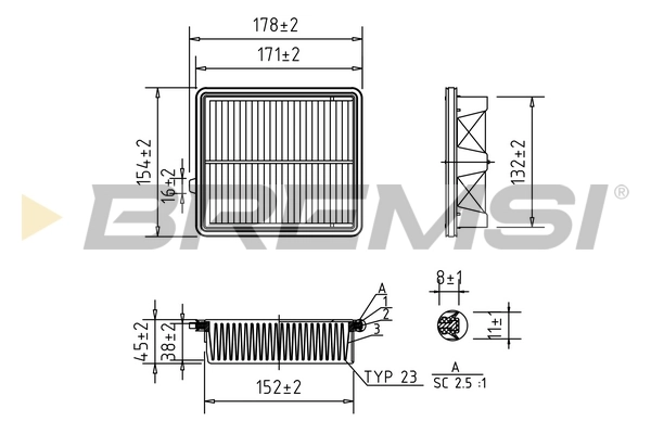 FA1045 Bremsi