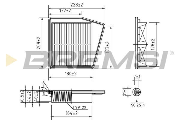 FA1050 Bremsi