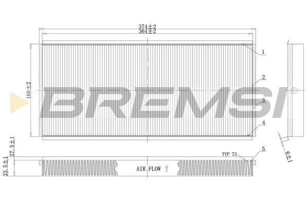 FC1335 Bremsi