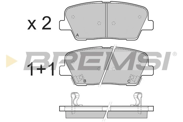 Sapatas do freio traseiras de disco para KIA Sorento XM