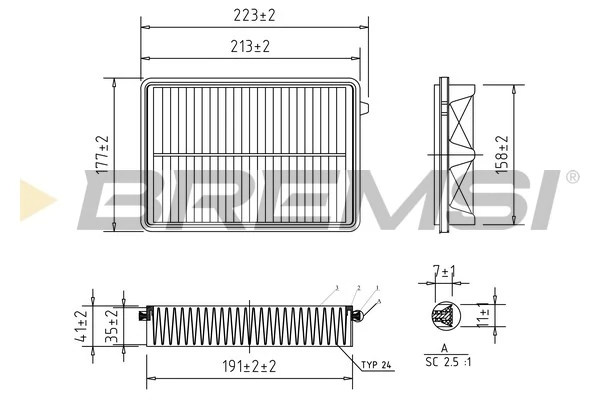 FA2532 Bremsi