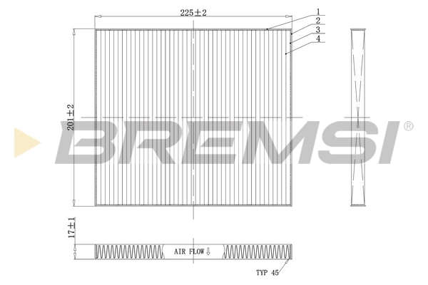 FC0447 Bremsi