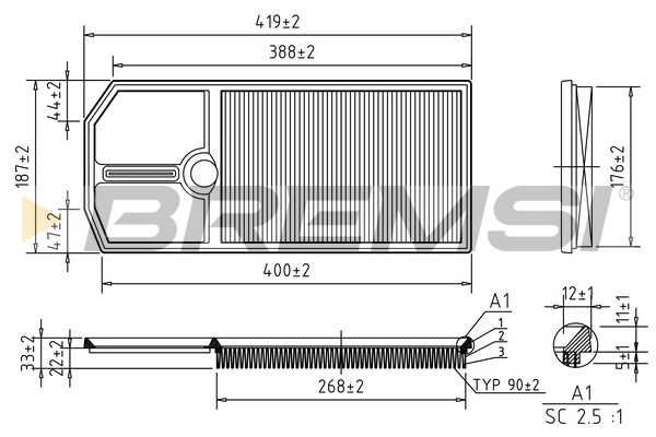 FA1258 Bremsi