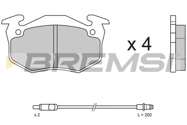BP2334 Bremsi