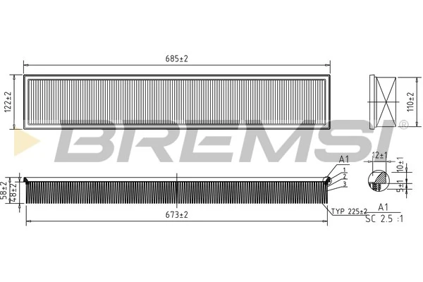 FA2343 Bremsi