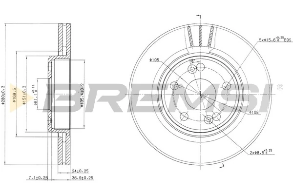 CD7123V Bremsi