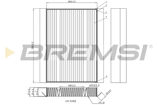 FC0876C Bremsi