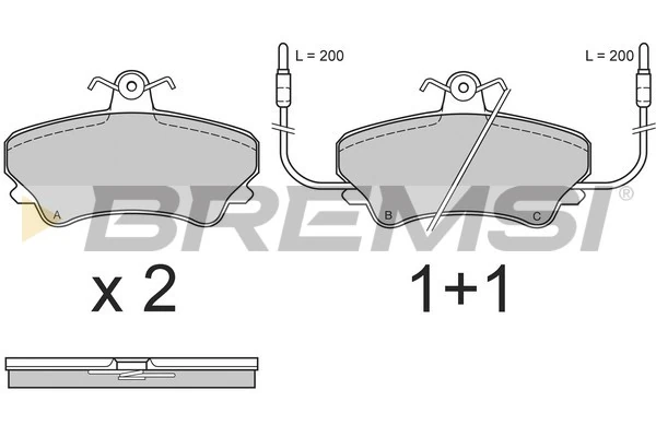 BP2557 Bremsi