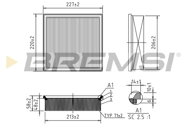 FA1629 Bremsi