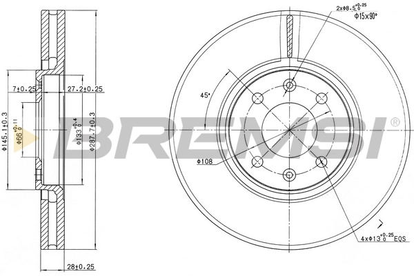 CD7106V Bremsi