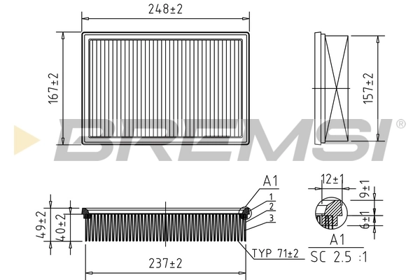 FA1361 Bremsi