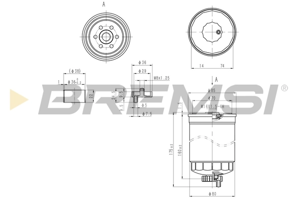 FE1316 Bremsi
