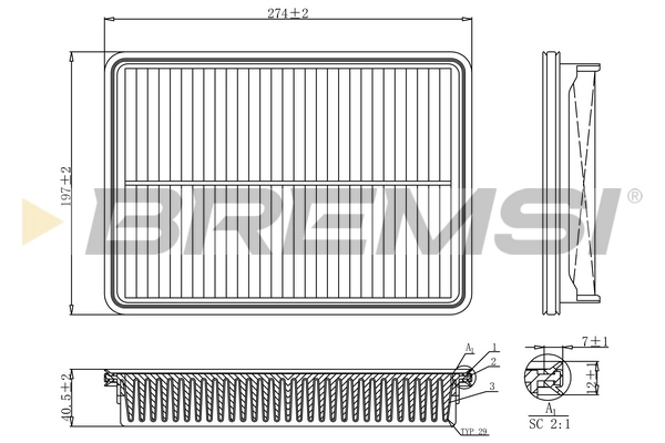 FA1207 Bremsi