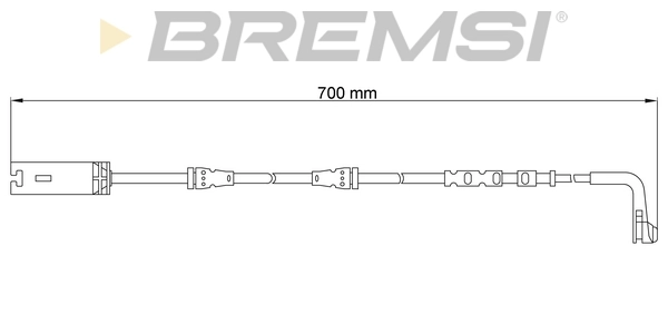 Sensor dianteiro direito de desgaste das sapatas do freio para BMW 3 E92