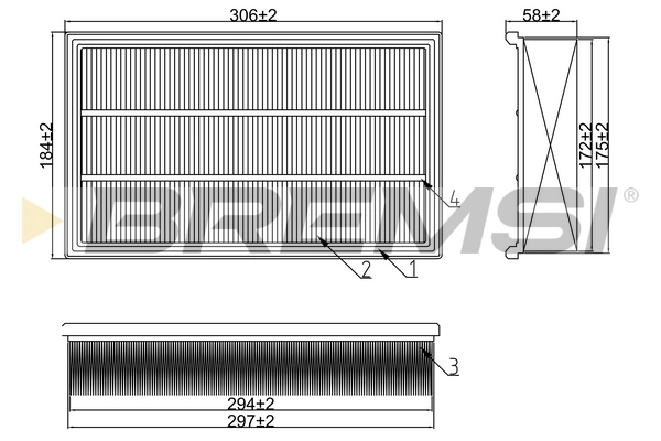 FA1662 Bremsi