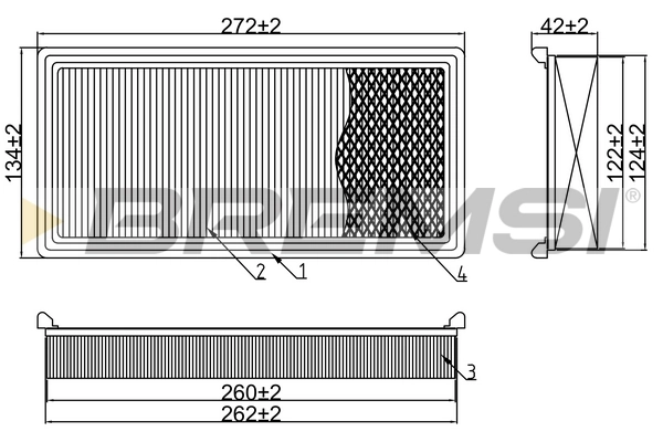 FA1595 Bremsi