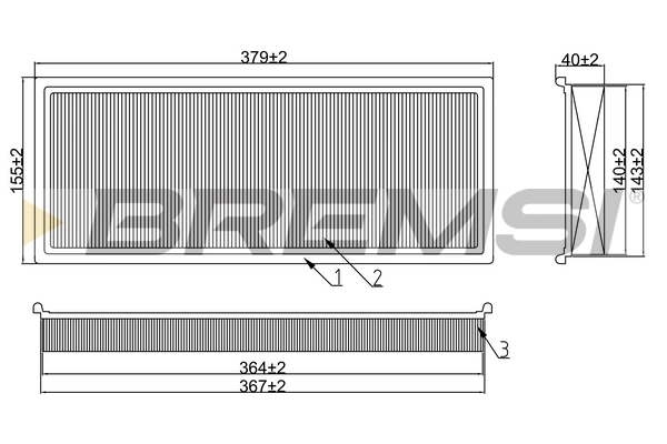 FA2323 Bremsi