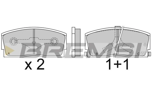 BP2437 Bremsi