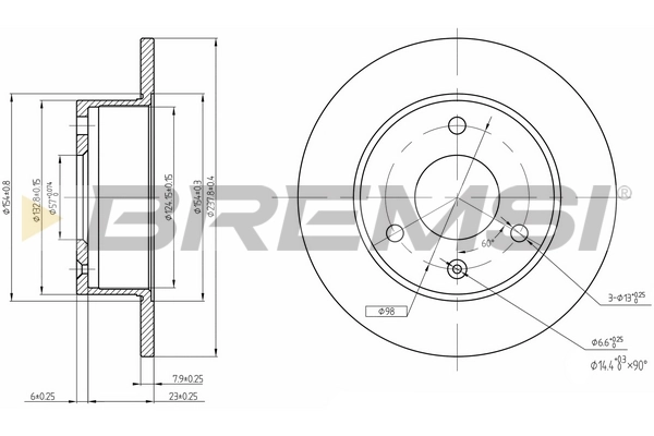 CD6132S Bremsi