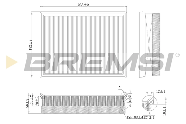 FA0557 Bremsi