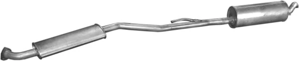 Silenciador, parte traseira para BMW 5 E34