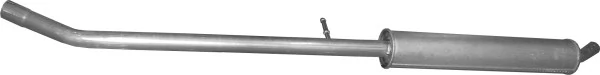 Silenciador, parte central BS284637 Bosal
