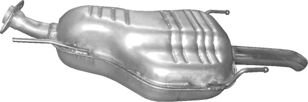 93197700 General Motors Silenciador, parte traseira