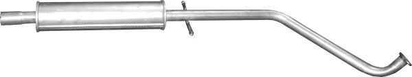FP2201G11 Polmostrow Silenciador, parte dianteira