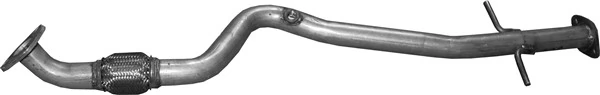 Tubo de admissão dianteiro (calças) do silenciador 93168451 General Motors