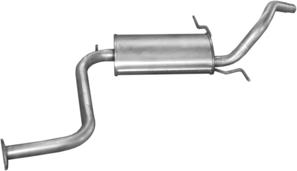 BS278339 Bosal Silenciador, parte traseira