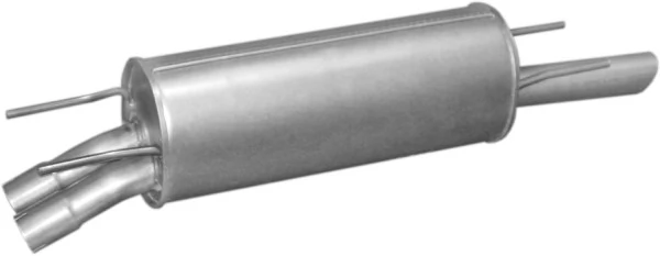 Silenciador, parte traseira para Opel Omega 25, 26, 27