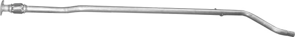 BS900027 Bosal Silenciador, parte traseira