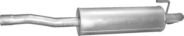 Silenciador, parte traseira para Mercedes Sprinter II 3,5-t 906