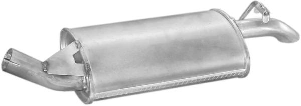 Silenciador, parte traseira Ford Fiesta Mk3 GFJ